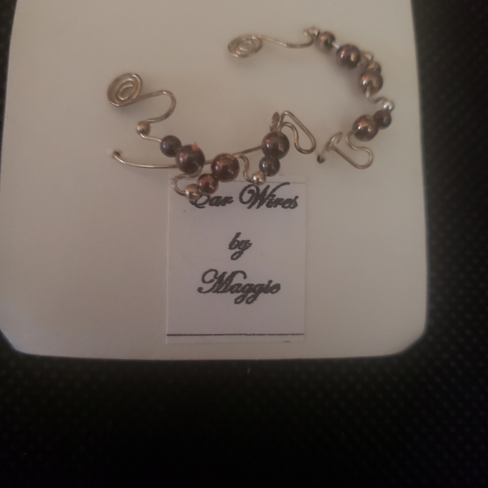 Handmade Sterling ear wires